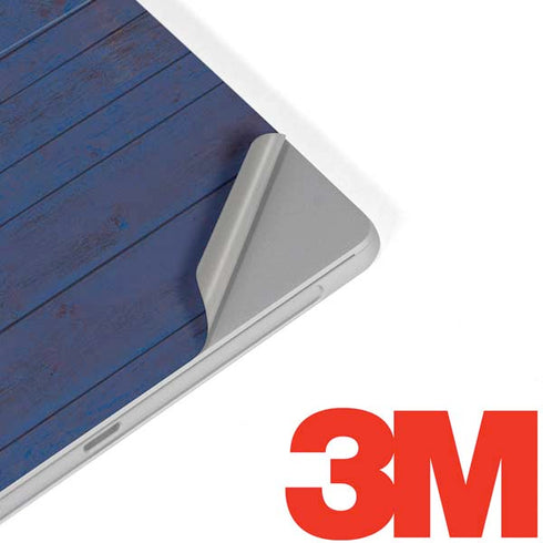 Guam Flag Dark Wood Surface Go Skin